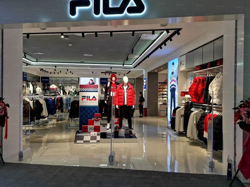 FILA rõivabrändi kauplus paigaldab AM9800 heli- ja magnetilise vargusvastase seadme